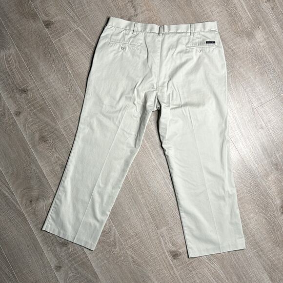 DOCKERS Khaki Flat Front Casual Pants Men’s - Picture 8 of 9